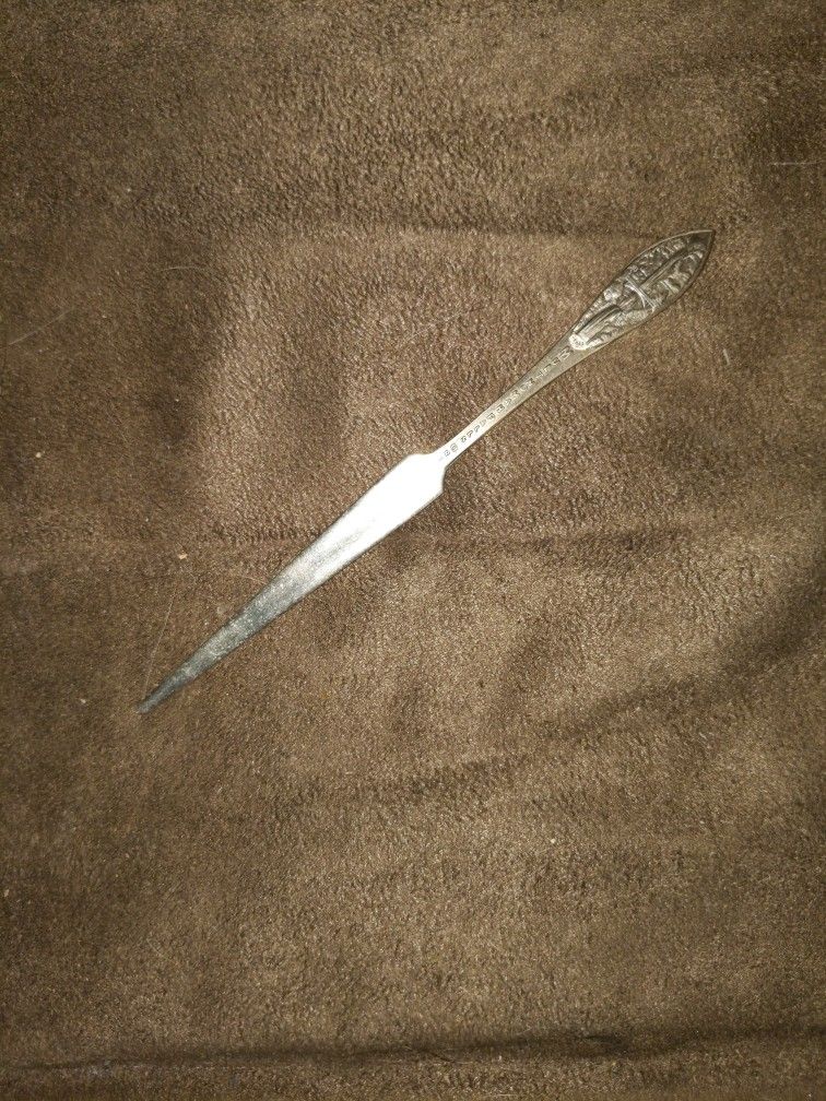 Multnomah Falls Ore Metal Letter Opener