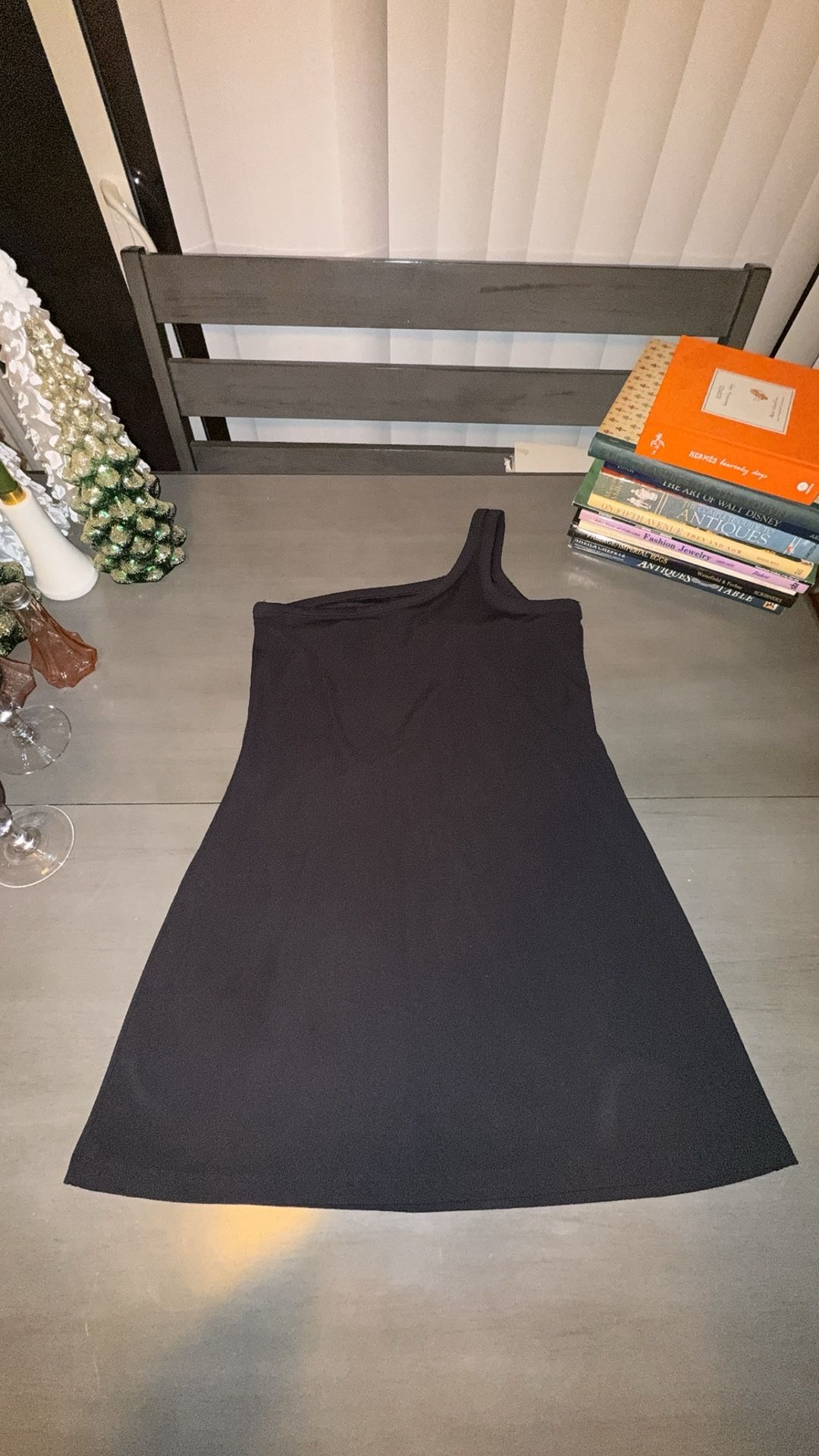 All In Motion Black One-Shoulder Dress - Size Large