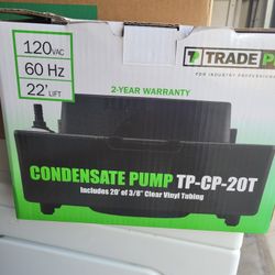 New In Box HVAC Condensate Pump 