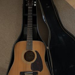 Ibanez V300 acoustic guitar, Made in Japan, with original hard case included.