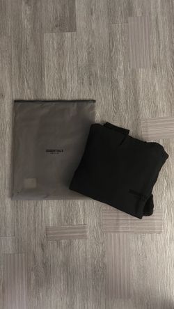 Essentials Black Medium Hoodie