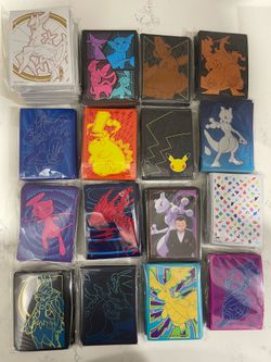 Pokemon ETB Card Sleeves Lot of 20