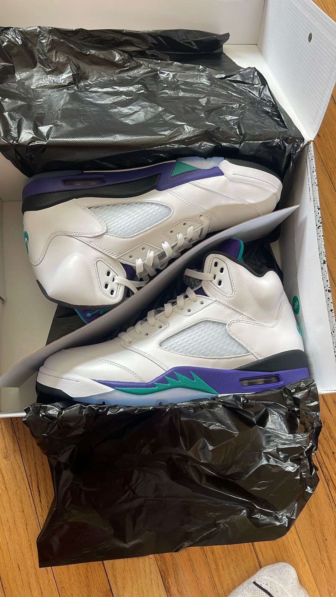 12.5 M Air Jordan 5 Grape