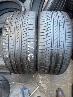 2 tires 275-35-22 continental Primiun contact6 70% tread life $170 for 2 mounted and balanced