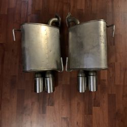 Stock Wrx 2015+ Mufflers 