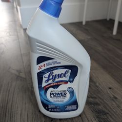 Brand new Lysol toilet bowl cleaner gel liquid -3 packet