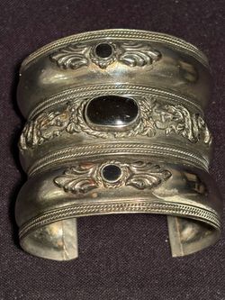 Vintage Cuff Bracelet - Turkmen-style