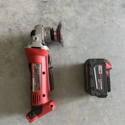 M18 18V Lithium-loN Brushless Cordless 4-1/2 in./5 in. Grinder & battery $230