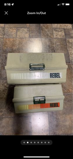Rebel Tackle Boxes Model 530 And 600yy