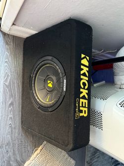 Kicker CompC Subwoofer in Enclosure Box