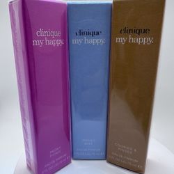 Clinique My Happy Peony Picnic / Cookies and Kisses / Cocoa & Cashmere bundle