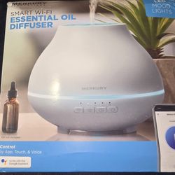 Merkury Innovations Smart Essential Oil Diffuser