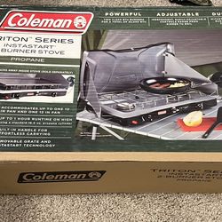 Coleman Triton 2 Burner Camping Stove