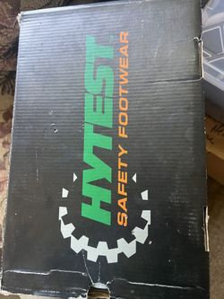 New Hytest Safety Footwear Steeltoe Shoes 11 Mens 10.5 Womens