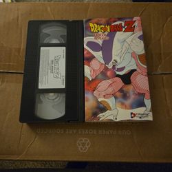 Dragon Ball Z VHS Tape "Frieza - Revealed"
