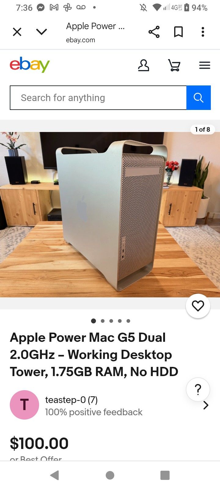 Apple Tower G5