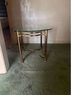 Glass tables