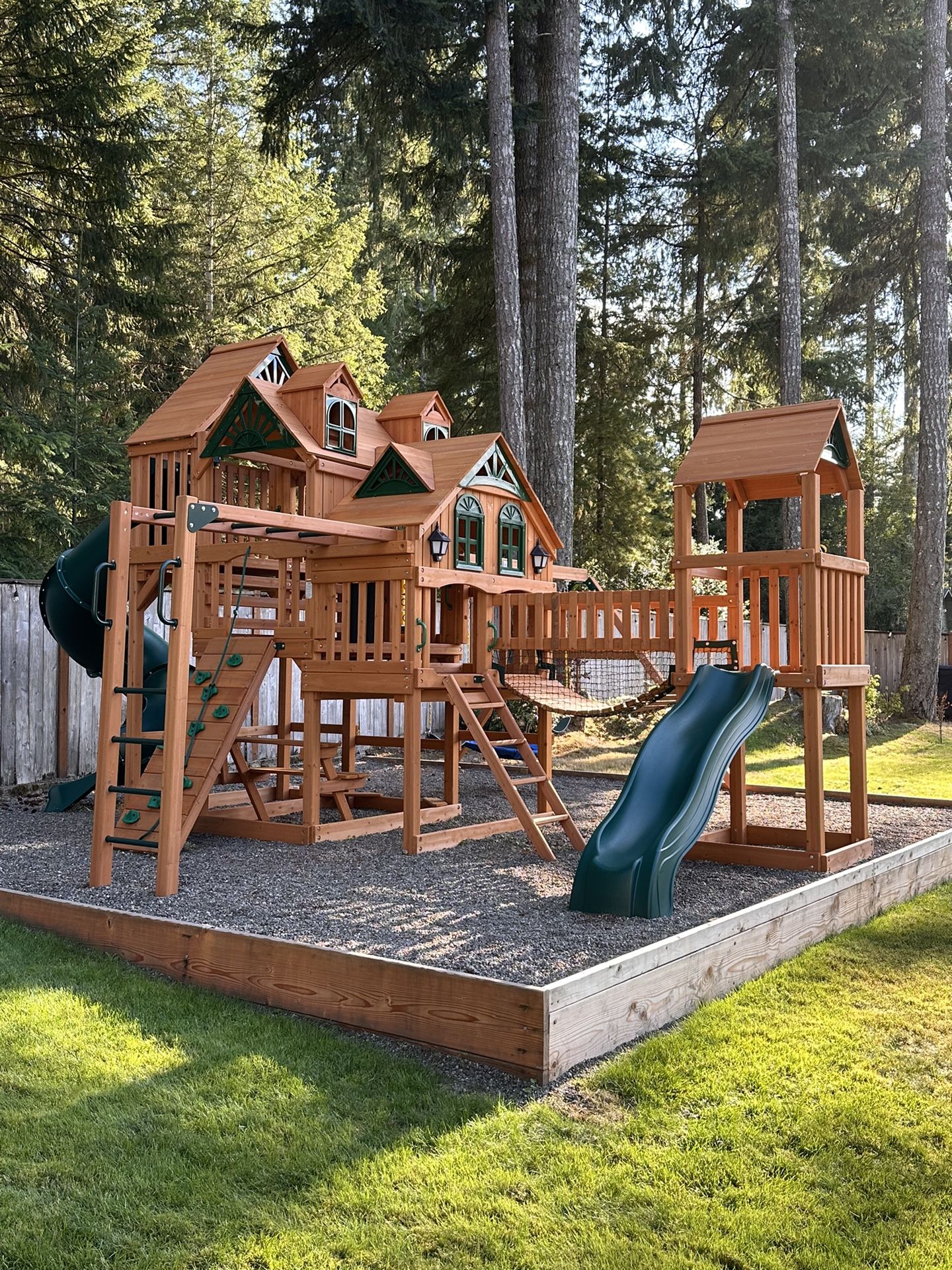 Gorilla Playsets Everest Elite Swing Set
