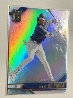 Josue De Paula Donruss Elite Prospects Holo Baseball Card