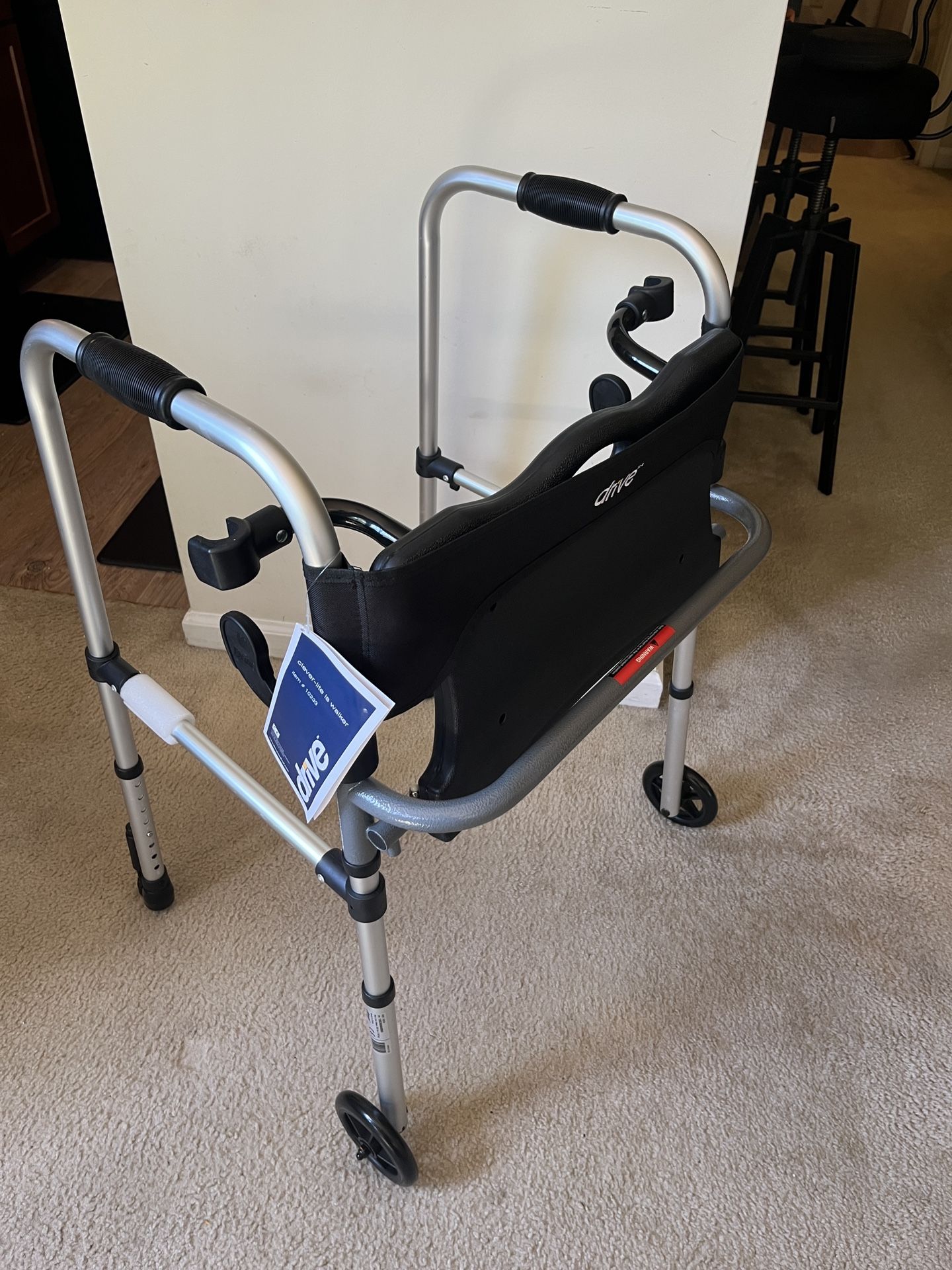 Drive Medical Clever Lite LS Walker, Like New, Unused