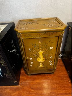 Antique wine cabinet