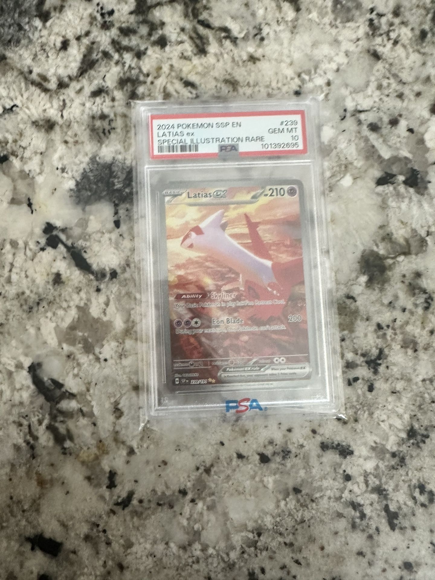 Pokemon Surging Sparks Latias Psa10