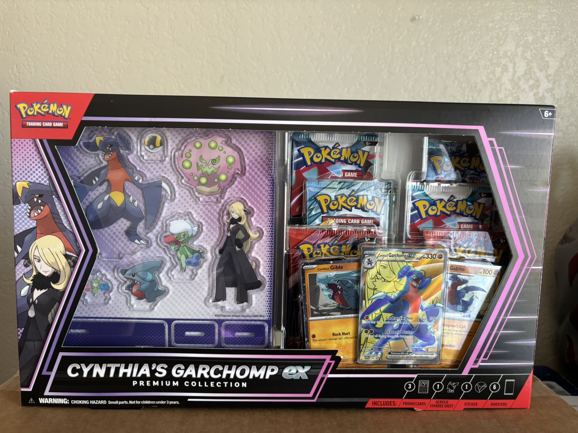 Pokemon Cynthias Garchomp Premium Collection