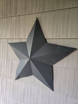 Large metal star