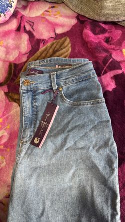 New Size 8 Slimming Effect Jean Women Heritage Tapered Leg Classic Rise 