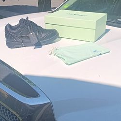 New Black stich Off Whites Shoes 