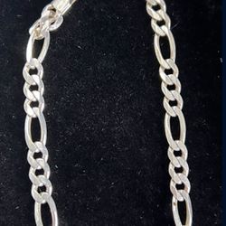 Silver Fígaro bracelets 8.5g