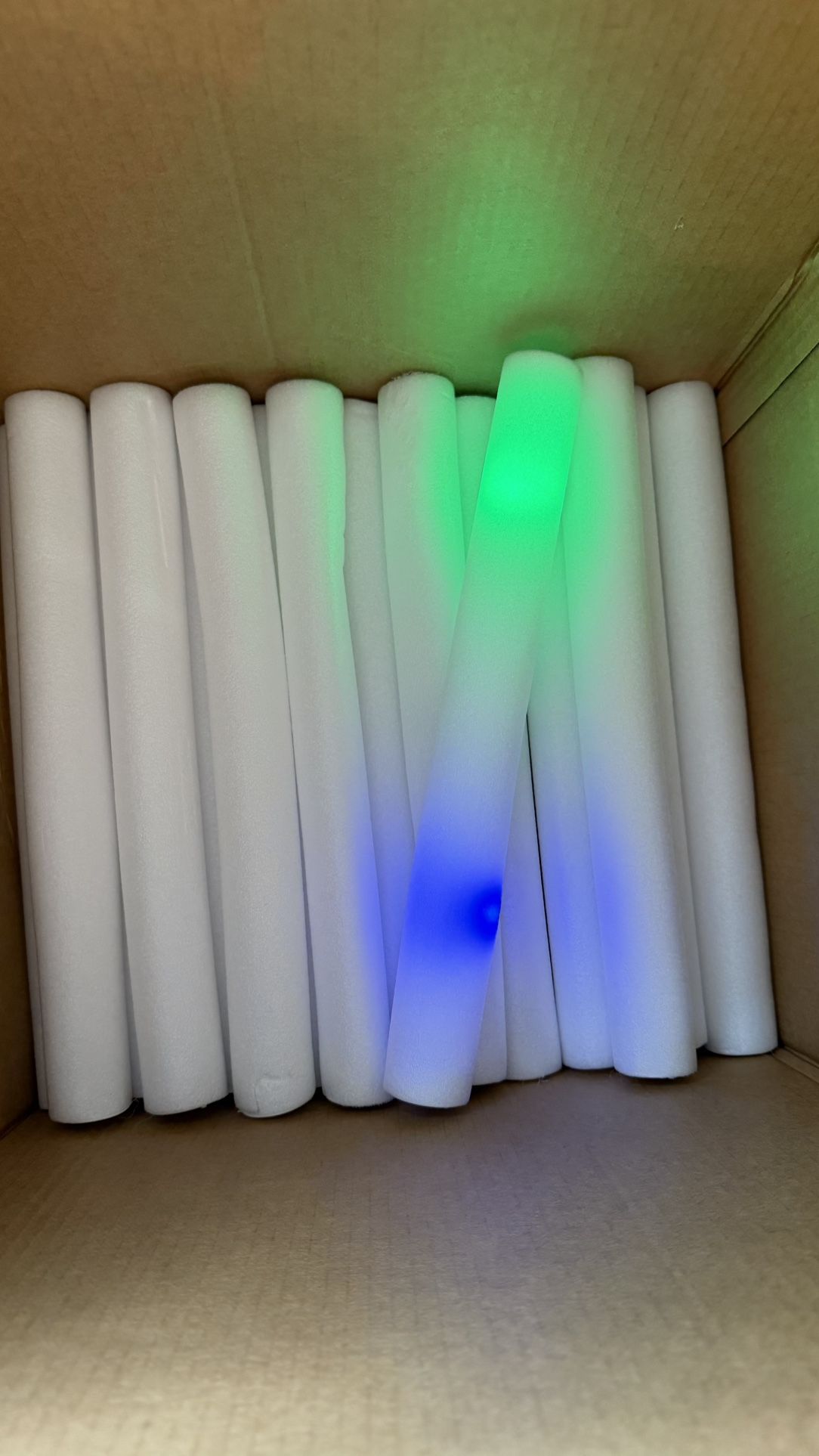 16 Foam Light Up Sticks