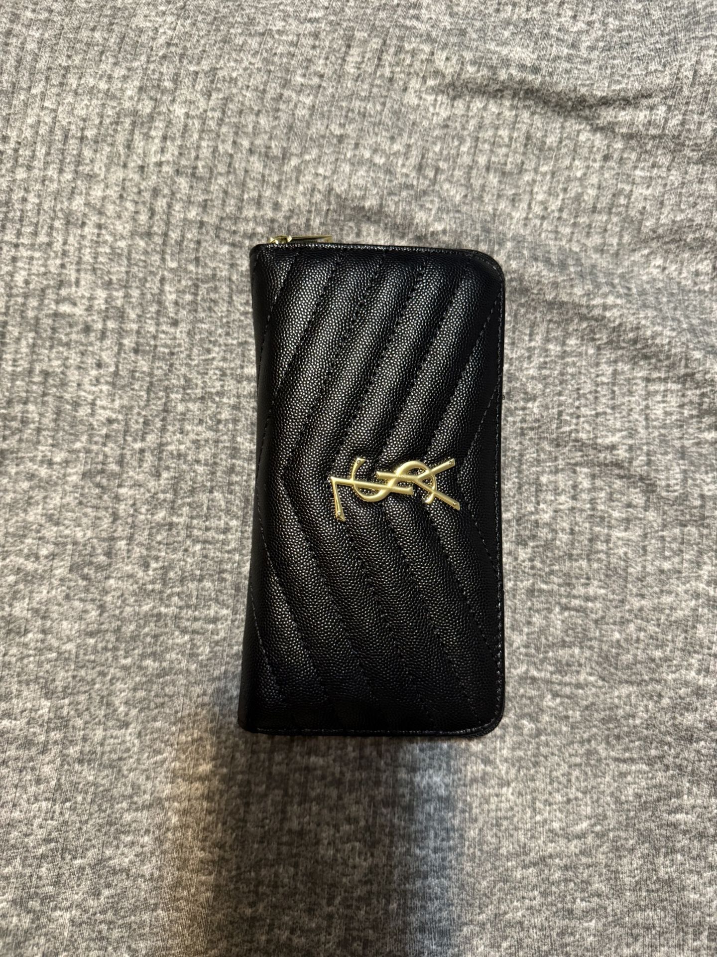 Black YSL Woman’s Wallet