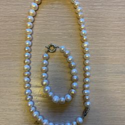 Real Pearl Necklaces Imported 