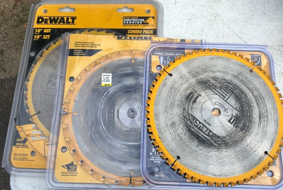 Dewalt Saw Blades 10 Inch 