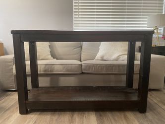 Real Wood Console Table