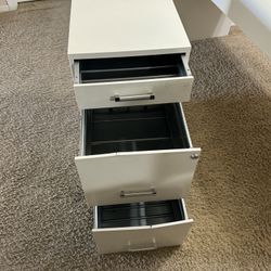 Vertical 3 Drawer File Cabinet