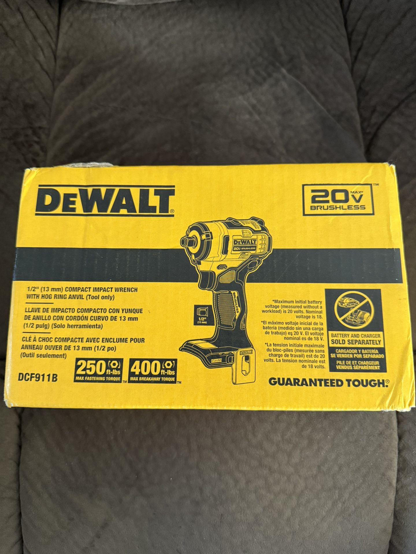 DeWalt 20V Brushless Impact Wrench