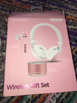 Hyper gear Bluetooth wireless gift set