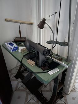 industrial Singer sewing machine
