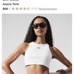 Brand New Alo Allow Aspire Tank (Medium)