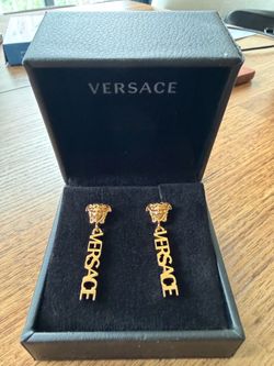 BRAND NEW VERSACE EARRINGS