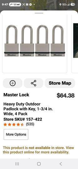 Master locks