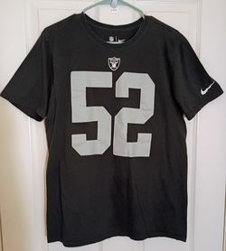 Raiders #52 Legend Player NFL Tshirt - Size L