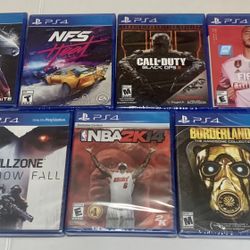 Brand New Ps4 Games 25$