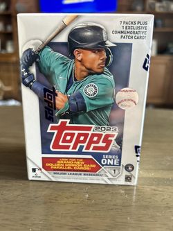 2023 topps baseball blaster box