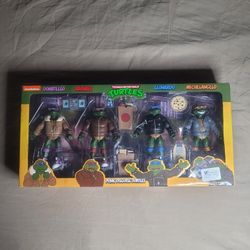 NECA Teenage Mutant Ninja Turtles: Punk Disguise Turtles (Action Figures)