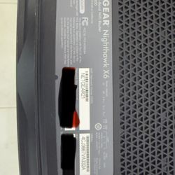 NETGEAR Nighthawk X6 Smart Wi-Fi Router