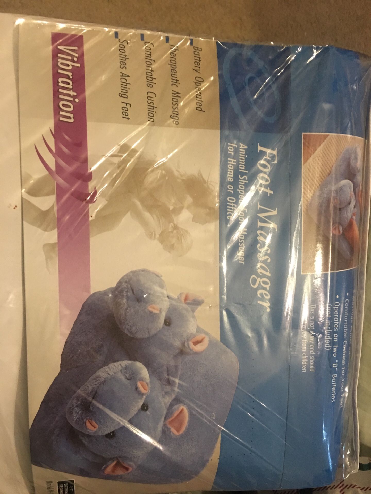 Foot massage footies