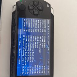PSP 1000 128GB Memory And Charger
